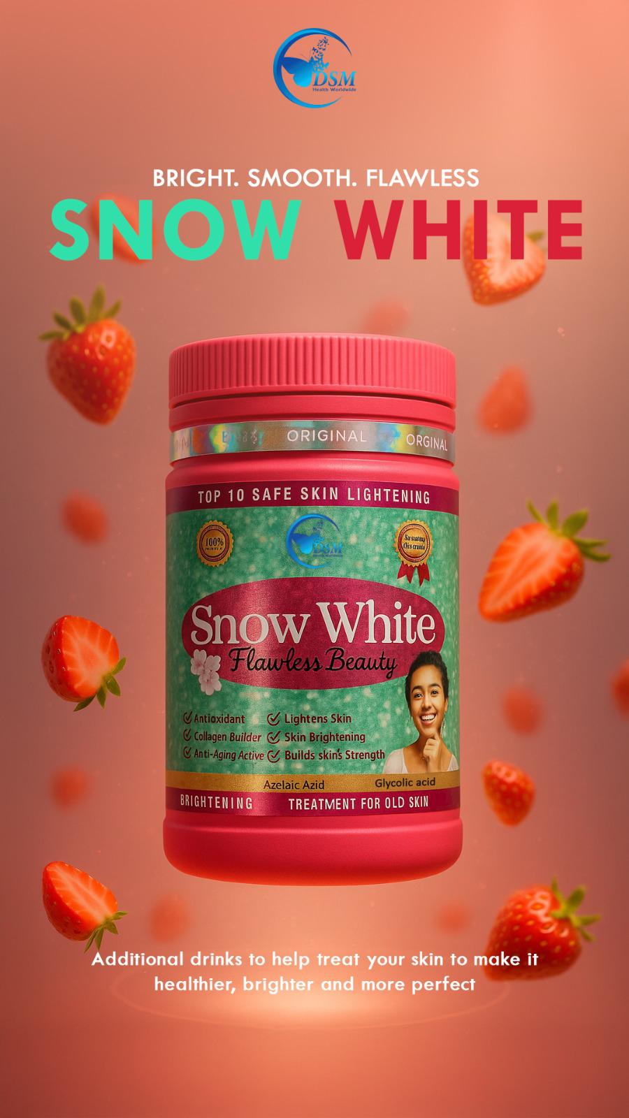 Phyto Snow White Skin Lightening Collagen Supplement Fresh 100% Original