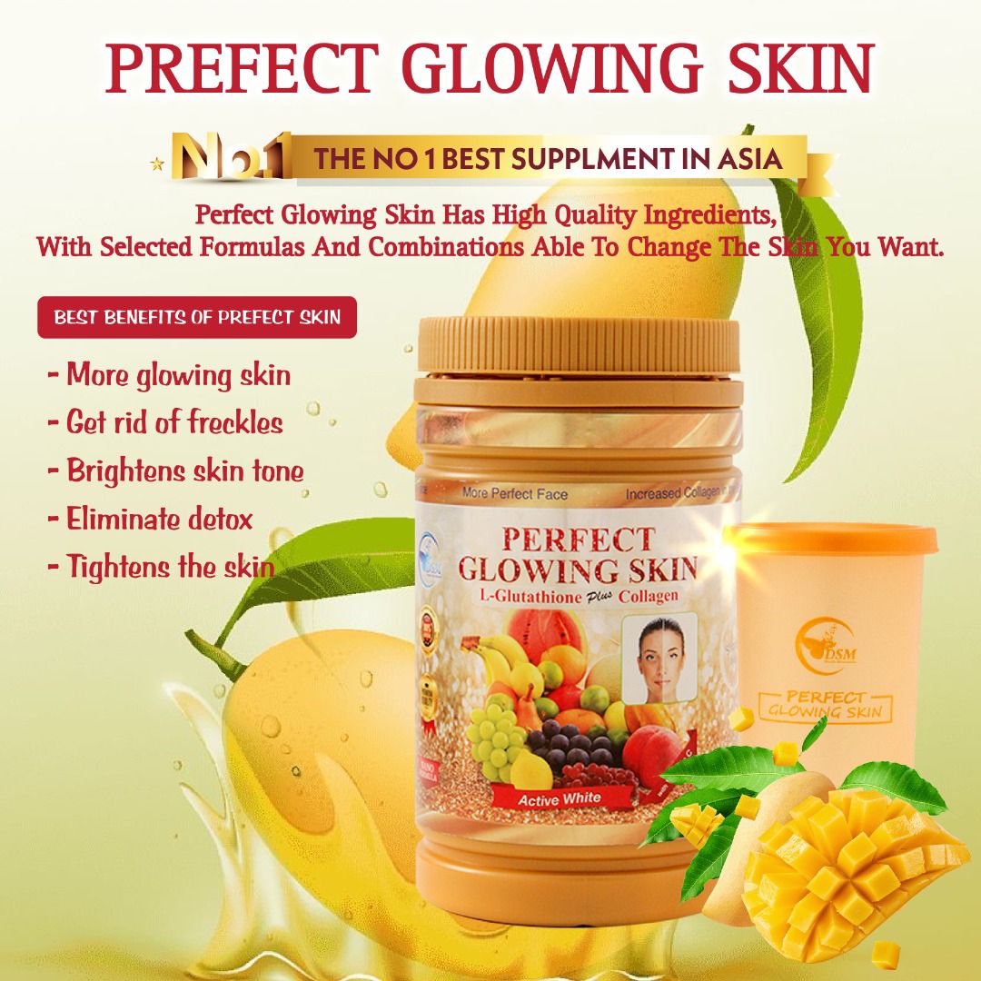 Perfect Glowing skin supplements