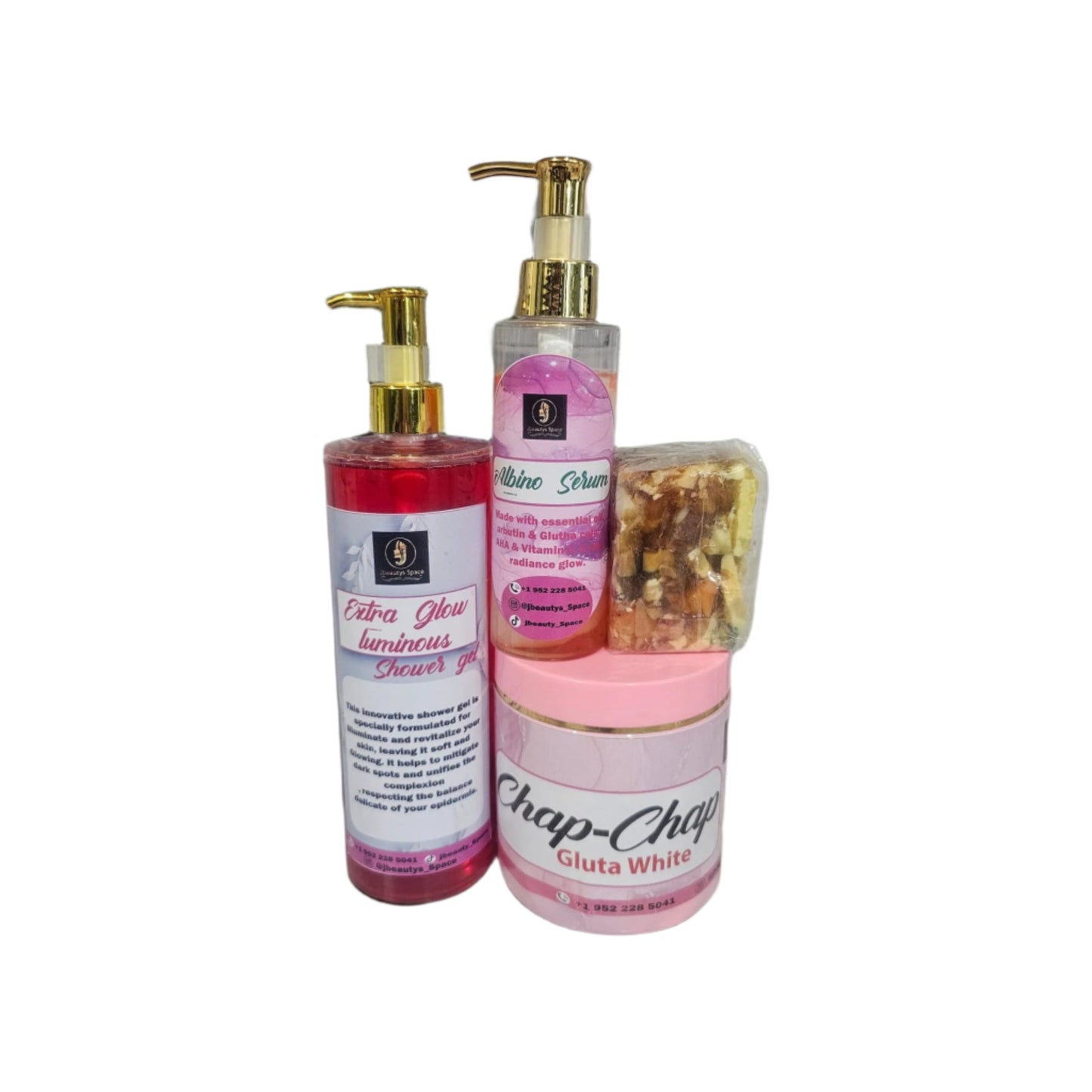 Urgence, Fast results action very whitening and brightening Body set for events, wedding, anniversary, Fast results kit.