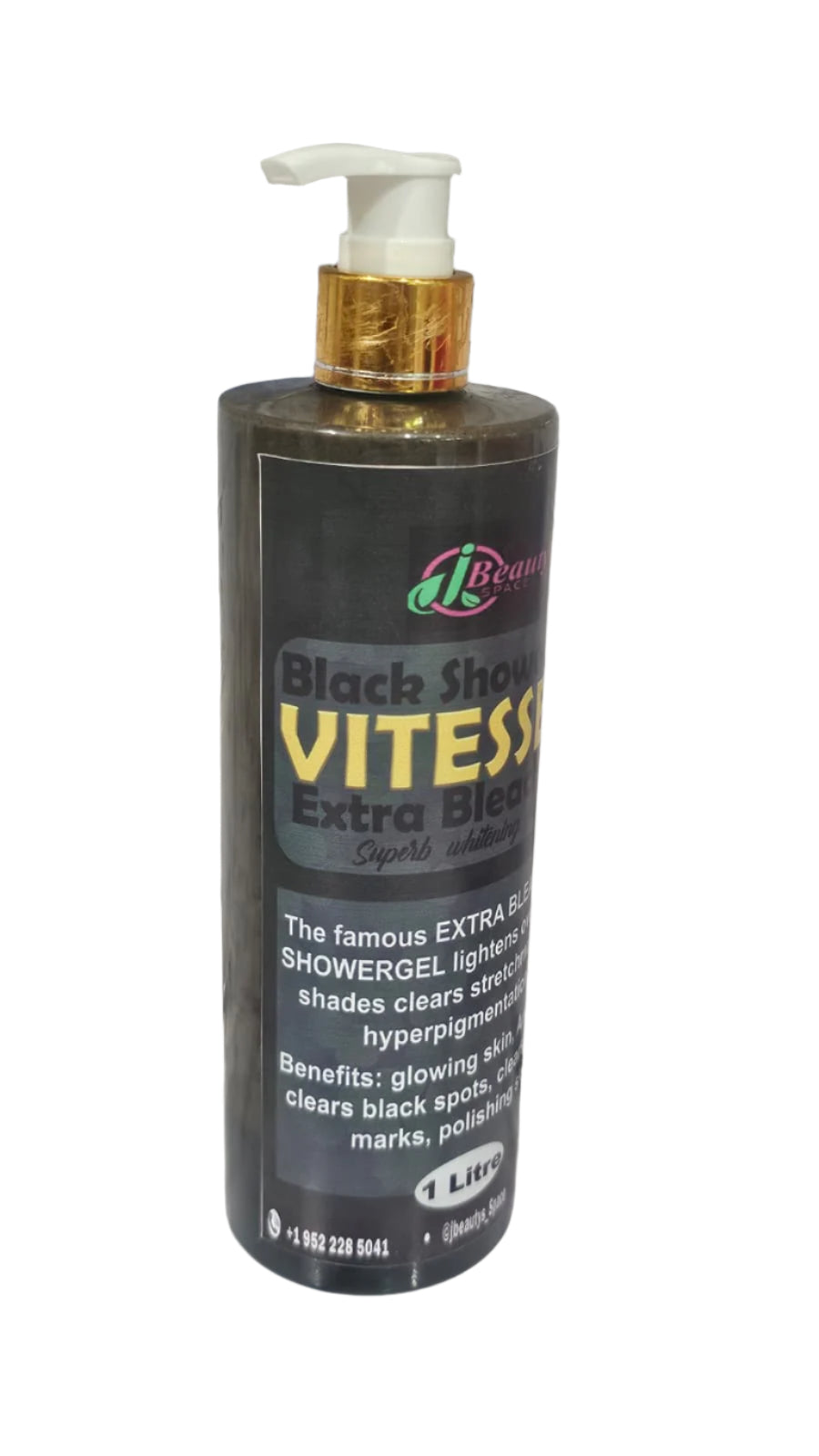 Vitesse 8 extra whitening body shower gel for strong skin