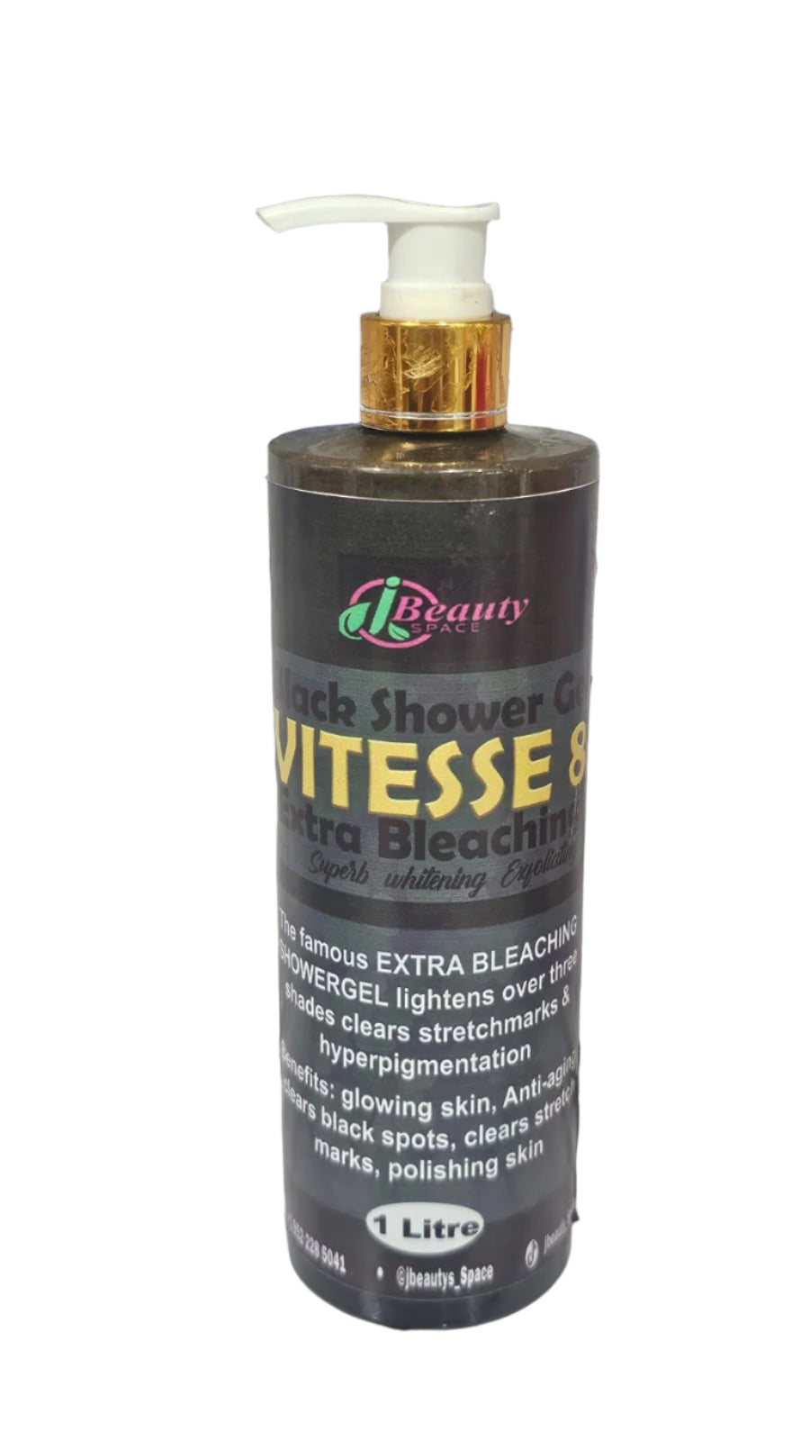 Vitesse 8 extra whitening body shower gel for strong skin