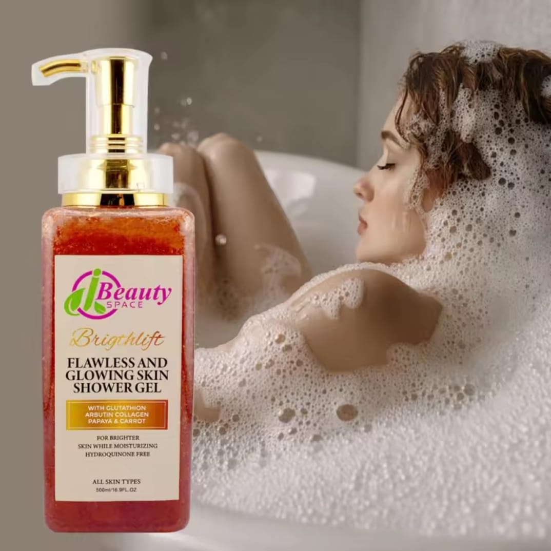 Brightlift skin repair and tightening scrubbing shower gel