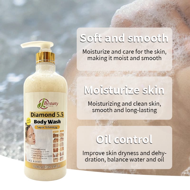 Daimond 5.5 body and face whitening body wash. 1000ml