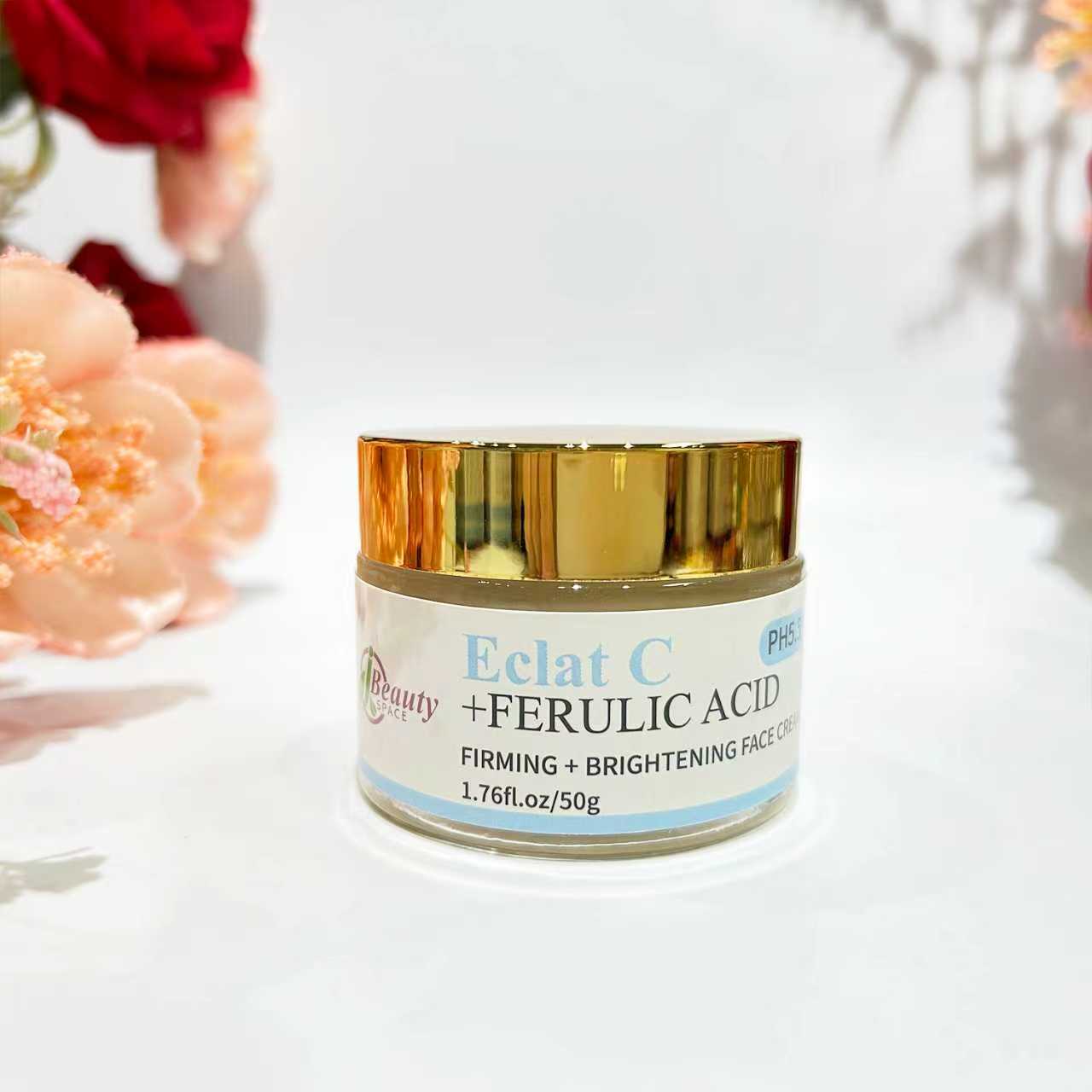 Eclat C Firming and Brightening Face Cream with Ferulic Acid PH5.5 1.76 oz/50g Skin Repair
