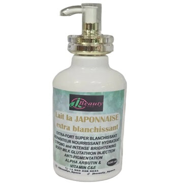 Lait la JAPONNAISE extra blanchissant