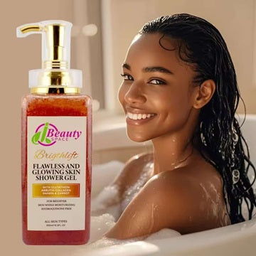 Brightlift skin repair and tightening scrubbing shower gel