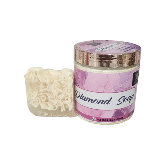 Diamond extra glow and brightening whitening Body and face soap skicare kit