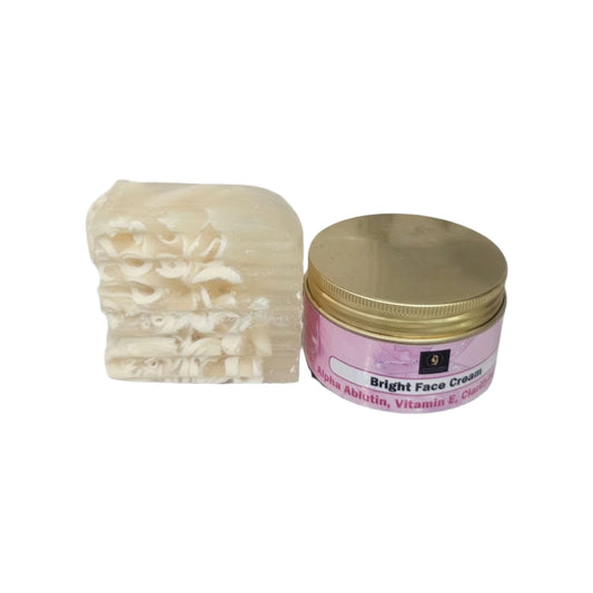Anti-Age Superglow Luminous Brightening Face Repair Cream for Hyperpigmentation, Black Spots, Blemishes - Suitable for Comfort