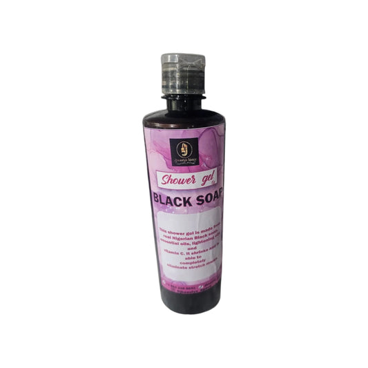 Magical Black Soap Shower Gel for Eternally Stretch Marks 100% Organic - Effective Treatment for All Skin Types