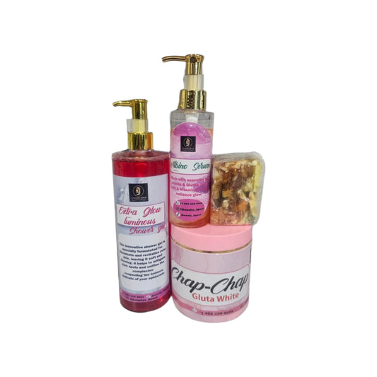 Urgence, Fast results action very whitening and brightening Body set for events, wedding, anniversary, Fast results kit.