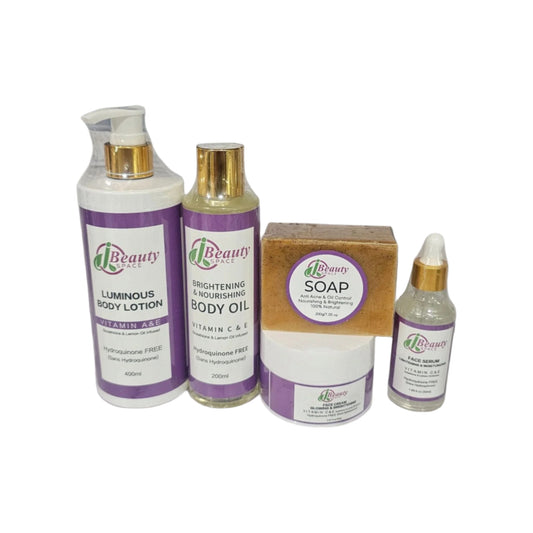 luminous Glutathione Body glowing, Brightening lotion Care. Products Glow & Repair Skin Care kit Lemon Radiant Comfort Hydrate