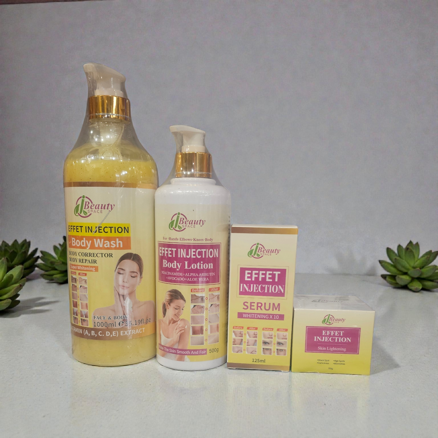 Effet Injection super Lightening, repair and whitening body set