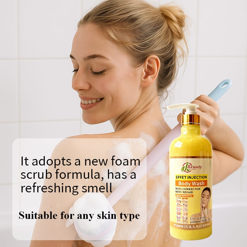 Effet Injection Body and face  super Lightening, whitening and repair body wash. 1000ml