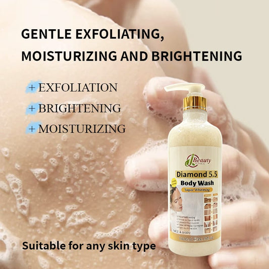 Daimond 5.5 body and face whitening body wash. 1000ml