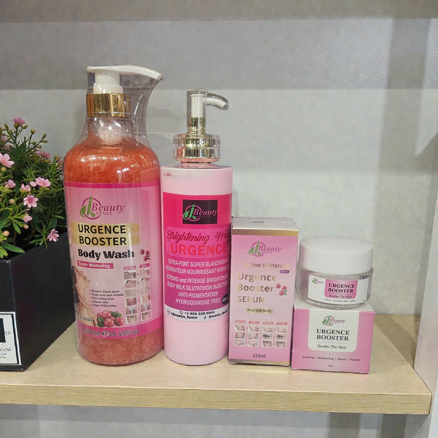Emergency skin booster set for events,  wedding, anniversary and vacation etc....