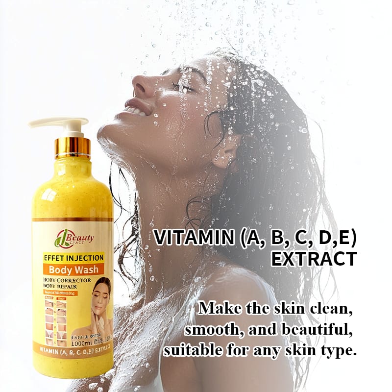 Effet Injection Body and face  super Lightening, whitening and repair body wash. 1000ml