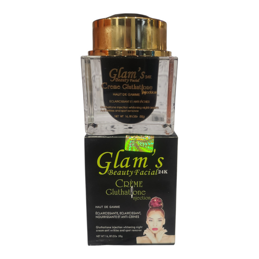 Glam's beauty whitening and Anti-aging,  Anti-aging facial cream.